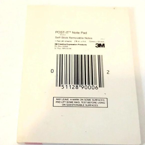 Post It Notes Garfield Vintage "Are We Having Fun Yet?" 4" x 2 7/8" Partial - Picture 2 of 2